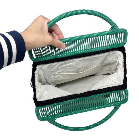 Market Knit Top Handle Tote Bag (Like MARNI) - Picture 9 of 9